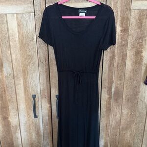 Athleta Classic Black Maxi Dress